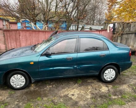 Зелений Деу Сенс, об'ємом двигуна 1.5 л та пробігом 330 тис. км за 2000 $, фото 1 на Automoto.ua