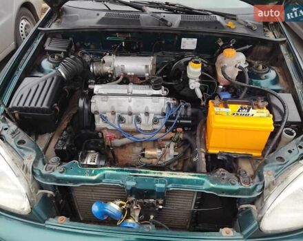 Зелений Деу Сенс, об'ємом двигуна 1.3 л та пробігом 145 тис. км за 1600 $, фото 7 на Automoto.ua