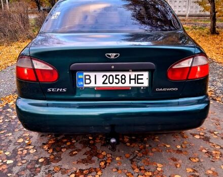 Зеленый Дэу Сенс, объемом двигателя 1.3 л и пробегом 170 тыс. км за 1250 $, фото 7 на Automoto.ua