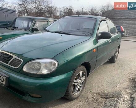 Зелений Деу Сенс, об'ємом двигуна 1.5 л та пробігом 178 тис. км за 2000 $, фото 1 на Automoto.ua