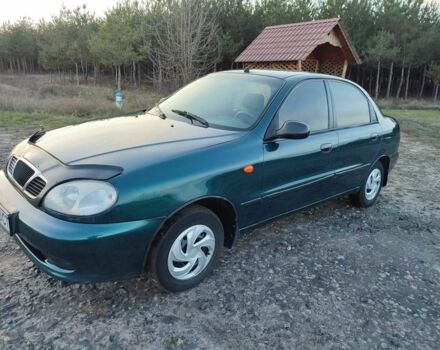 Зеленый Дэу Сенс, объемом двигателя 1.5 л и пробегом 200 тыс. км за 2550 $, фото 1 на Automoto.ua