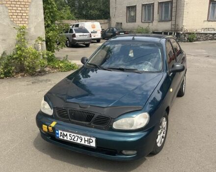 Зеленый Дэу Сенс, объемом двигателя 1.4 л и пробегом 245 тыс. км за 1600 $, фото 2 на Automoto.ua