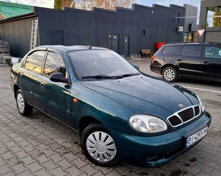 Зеленый Дэу Сенс, объемом двигателя 1.4 л и пробегом 171 тыс. км за 2650 $, фото 2 на Automoto.ua