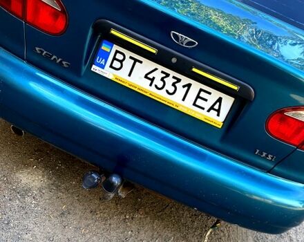 Зелений Деу Сенс, об'ємом двигуна 1.3 л та пробігом 198 тис. км за 2000 $, фото 6 на Automoto.ua