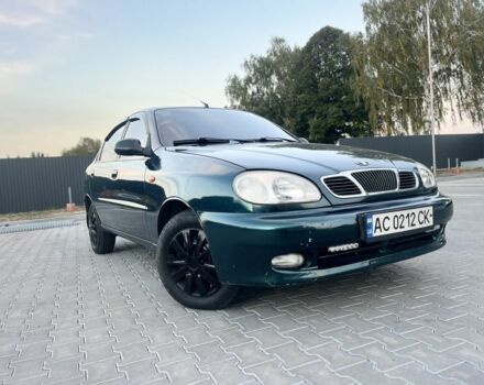 Зеленый Дэу Сенс, объемом двигателя 1.5 л и пробегом 208 тыс. км за 2300 $, фото 1 на Automoto.ua