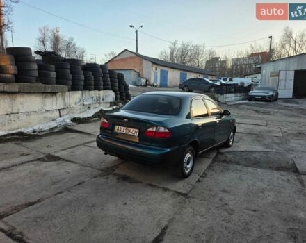 Зеленый Дэу Сенс, объемом двигателя 1.3 л и пробегом 226 тыс. км за 1550 $, фото 2 на Automoto.ua