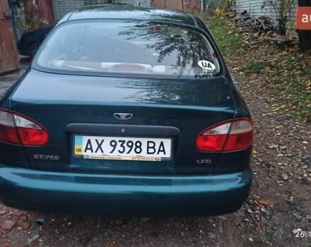 Зеленый Дэу Сенс, объемом двигателя 1.3 л и пробегом 135 тыс. км за 2500 $, фото 6 на Automoto.ua