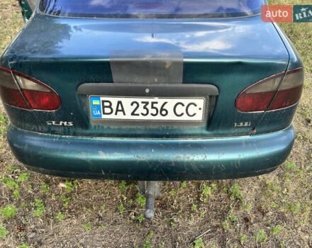 Зелений Деу Сенс, об'ємом двигуна 1.3 л та пробігом 252 тис. км за 1500 $, фото 6 на Automoto.ua