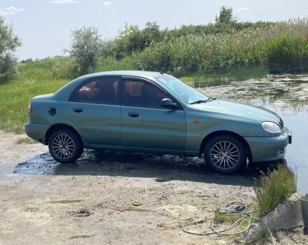 Зеленый Дэу Сенс, объемом двигателя 1.5 л и пробегом 158 тыс. км за 1016 $, фото 1 на Automoto.ua