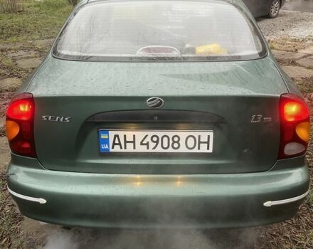 Зеленый Дэу Сенс, объемом двигателя 1.3 л и пробегом 105 тыс. км за 2500 $, фото 2 на Automoto.ua