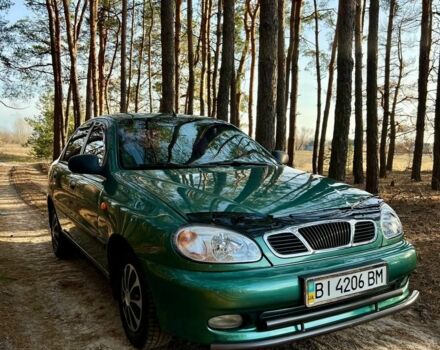 Зелений Деу Сенс, об'ємом двигуна 1.3 л та пробігом 136 тис. км за 3400 $, фото 1 на Automoto.ua