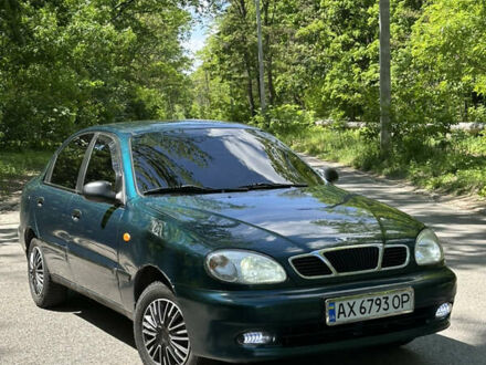 Зелений Деу Сенс, об'ємом двигуна 1.3 л та пробігом 218 тис. км за 2000 $, фото 1 на Automoto.ua