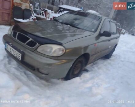 Зеленый Дэу Сенс, объемом двигателя 1.3 л и пробегом 244 тыс. км за 1800 $, фото 1 на Automoto.ua