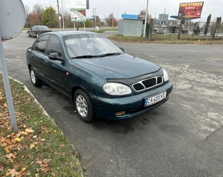 Зеленый Дэу Сенс, объемом двигателя 1.5 л и пробегом 180 тыс. км за 2350 $, фото 1 на Automoto.ua