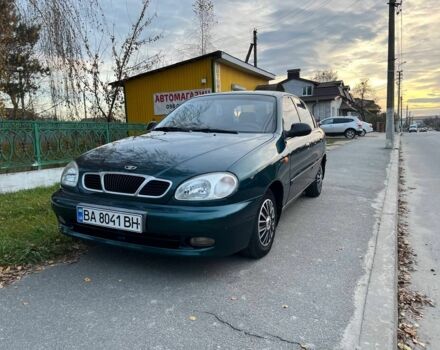 Зеленый Дэу Сенс, объемом двигателя 1.5 л и пробегом 267 тыс. км за 2750 $, фото 1 на Automoto.ua