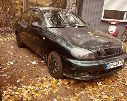 Зеленый Дэу Сенс, объемом двигателя 1.5 л и пробегом 200 тыс. км за 1500 $, фото 1 на Automoto.ua