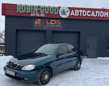 Зеленый Дэу Сенс, объемом двигателя 1.3 л и пробегом 222 тыс. км за 2200 $, фото 1 на Automoto.ua