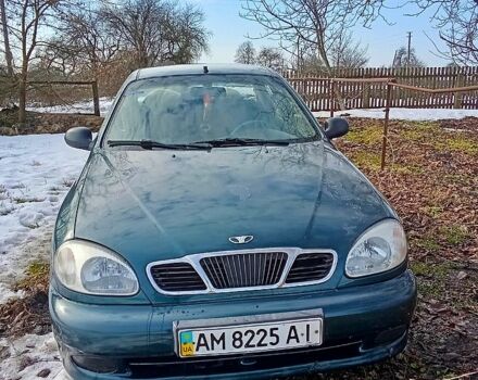 Зелений Деу Сенс, об'ємом двигуна 1.3 л та пробігом 148 тис. км за 1350 $, фото 1 на Automoto.ua