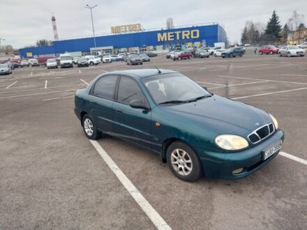 Зелений Деу Сенс, об'ємом двигуна 1.3 л та пробігом 88 тис. км за 1999 $, фото 1 на Automoto.ua