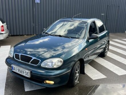 Зеленый Дэу Сенс, объемом двигателя 1.5 л и пробегом 299 тыс. км за 1999 $, фото 1 на Automoto.ua