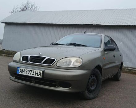 Зеленый Дэу Сенс, объемом двигателя 1.3 л и пробегом 210 тыс. км за 1700 $, фото 1 на Automoto.ua