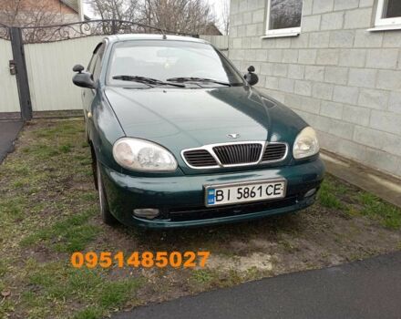 Зелений Деу Сенс, об'ємом двигуна 1.5 л та пробігом 210 тис. км за 2600 $, фото 1 на Automoto.ua