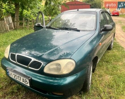 Зеленый Дэу Сенс, объемом двигателя 1.3 л и пробегом 323 тыс. км за 1350 $, фото 1 на Automoto.ua