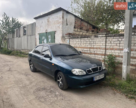 Зеленый Дэу Сенс, объемом двигателя 1.3 л и пробегом 162 тыс. км за 2500 $, фото 1 на Automoto.ua