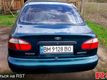 Зеленый Дэу Сенс, объемом двигателя 1.3 л и пробегом 110 тыс. км за 1600 $, фото 1 на Automoto.ua
