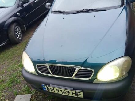 Зеленый Дэу Сенс, объемом двигателя 1.3 л и пробегом 250 тыс. км за 1400 $, фото 1 на Automoto.ua