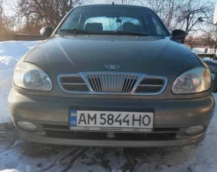 Зеленый Дэу Сенс, объемом двигателя 1.5 л и пробегом 257 тыс. км за 1550 $, фото 1 на Automoto.ua