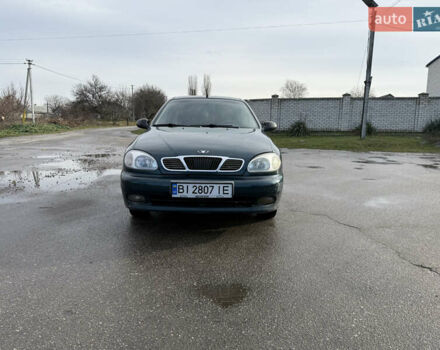 Зеленый Дэу Сенс, объемом двигателя 1.3 л и пробегом 124 тыс. км за 1800 $, фото 1 на Automoto.ua