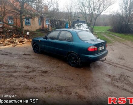 Зелений Деу Сенс, об'ємом двигуна 1.3 л та пробігом 196 тис. км за 1100 $, фото 1 на Automoto.ua