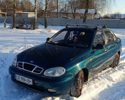 Зеленый Дэу Сенс, объемом двигателя 1.5 л и пробегом 205 тыс. км за 2900 $, фото 1 на Automoto.ua