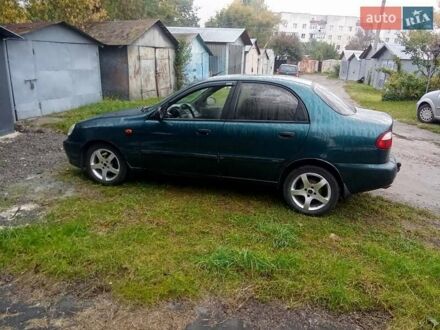 Зелений Деу Сенс, об'ємом двигуна 1.3 л та пробігом 110 тис. км за 1500 $, фото 1 на Automoto.ua