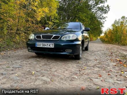 Зеленый Дэу Сенс, объемом двигателя 1.3 л и пробегом 305 тыс. км за 1500 $, фото 1 на Automoto.ua