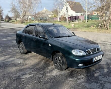 Зеленый Дэу Сенс, объемом двигателя 1.3 л и пробегом 180 тыс. км за 2600 $, фото 1 на Automoto.ua