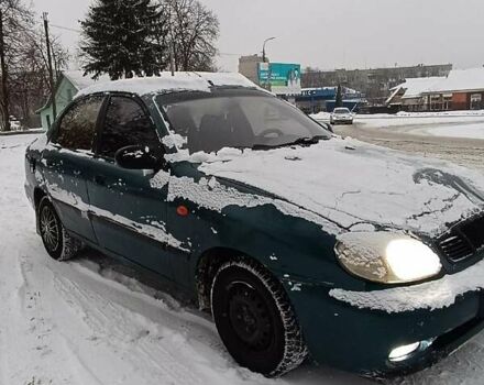 Зеленый Дэу Сенс, объемом двигателя 1.4 л и пробегом 100 тыс. км за 1200 $, фото 1 на Automoto.ua