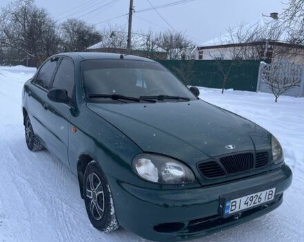 Зеленый Дэу Сенс, объемом двигателя 1.5 л и пробегом 215 тыс. км за 2400 $, фото 1 на Automoto.ua