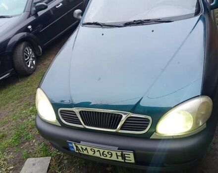 Зеленый Дэу Сенс, объемом двигателя 1.39 л и пробегом 330 тыс. км за 1400 $, фото 1 на Automoto.ua