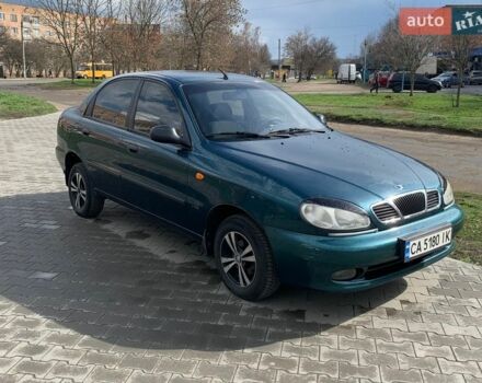 Зеленый Дэу Сенс, объемом двигателя 1.3 л и пробегом 210 тыс. км за 2000 $, фото 1 на Automoto.ua