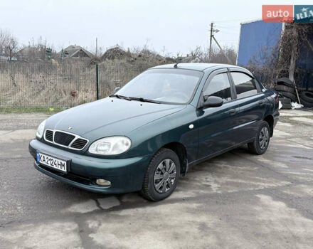 Зеленый Дэу Сенс, объемом двигателя 1.3 л и пробегом 180 тыс. км за 2500 $, фото 1 на Automoto.ua