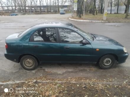 Зеленый Дэу Сенс, объемом двигателя 1.3 л и пробегом 240 тыс. км за 1300 $, фото 1 на Automoto.ua