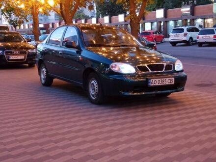 Дэу Сенс 2004 в Новомосковске на Automoto.ua Зеленый Дэу Сенс, объемом двигателя 1.5 л и пробегом 100 тыс. км за 2850 $, фото 1 на Automoto.ua