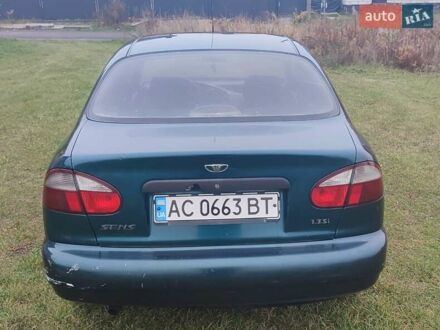 Зелений Деу Сенс, об'ємом двигуна 1.3 л та пробігом 430 тис. км за 1700 $, фото 1 на Automoto.ua