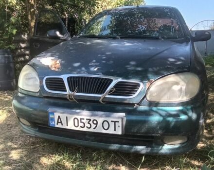 Зеленый Дэу Сенс, объемом двигателя 1.5 л и пробегом 300 тыс. км за 762 $, фото 1 на Automoto.ua