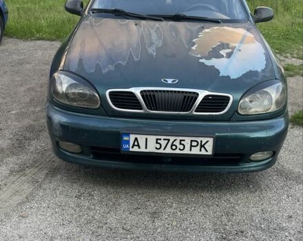 Зелений Деу Сенс, об'ємом двигуна 1.3 л та пробігом 200 тис. км за 1200 $, фото 1 на Automoto.ua