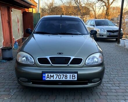 Зелений Деу Сенс, об'ємом двигуна 1.3 л та пробігом 200 тис. км за 1850 $, фото 1 на Automoto.ua