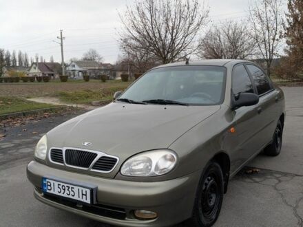 Зеленый Дэу Сенс, объемом двигателя 1.3 л и пробегом 240 тыс. км за 2100 $, фото 1 на Automoto.ua