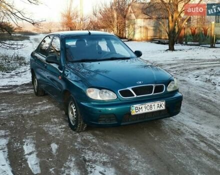 Зеленый Дэу Сенс, объемом двигателя 1.3 л и пробегом 200 тыс. км за 1750 $, фото 1 на Automoto.ua